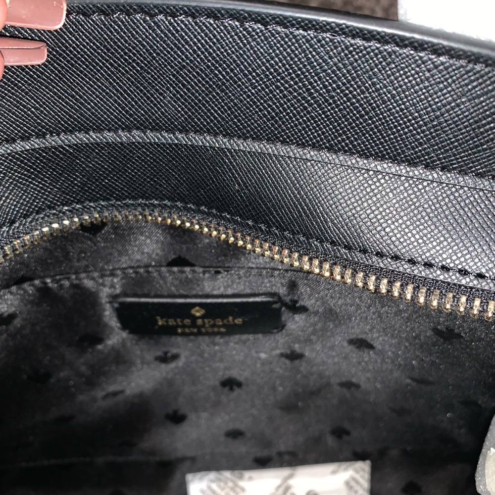 Kate Spade Tinsel Glitter Fabric Satchel - Picture 6 of 8